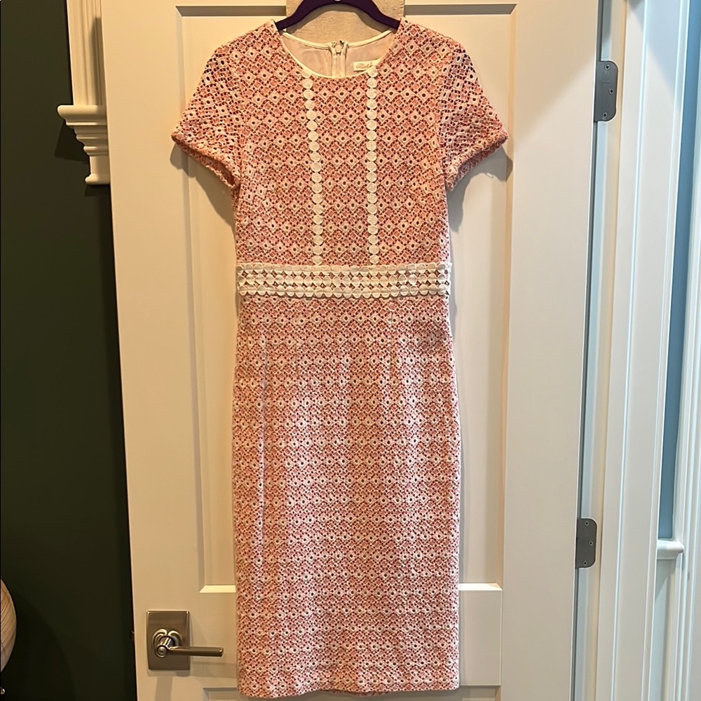 Shoshanna Laca Midi Dress